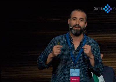 Miguel Caballero (Tutellus) en el Foro Internacional Suma 2018 sobre Blockchain