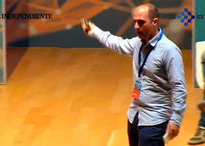 Andrés Torrubia en el Congreso Internacional IA Alicante 2018