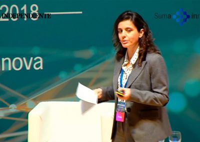 Aurelia Bustos en el Congreso Internacional IA Alicante 2018