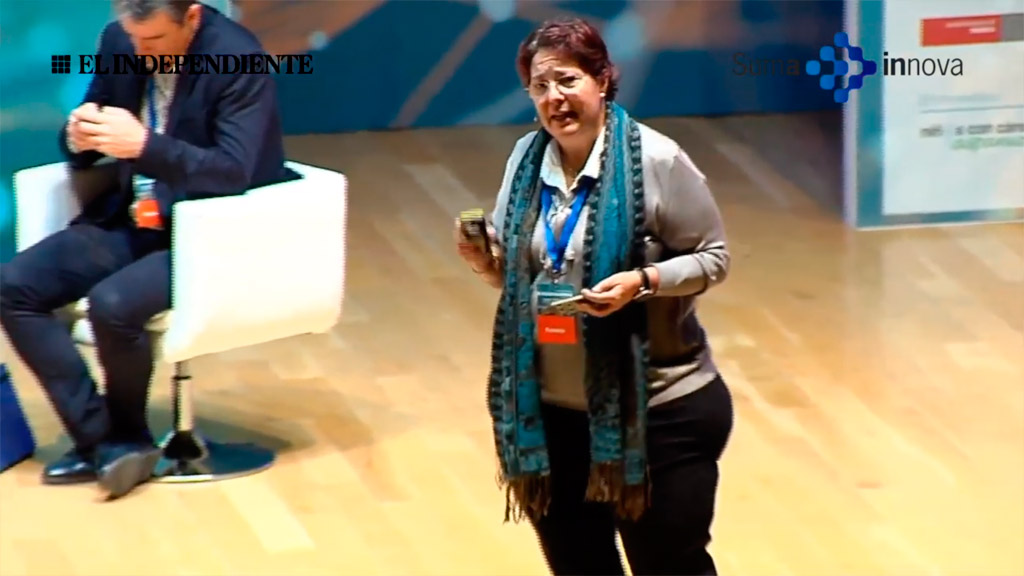 Elisa Martín Garijo en el Congreso Internacional IA Alicante 2018