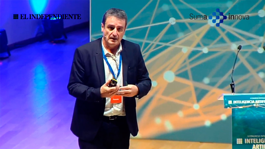Héctor Sánchez Montenegro en el Congreso Internacional IA Alicante 2018