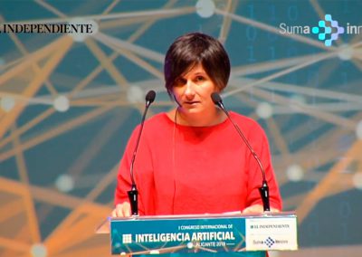 Marta Balbás Gambra en el Congreso Internacional IA Alicante 2018