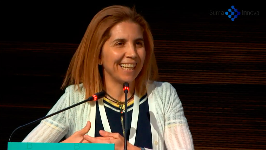 Nuria Oliver en el II Foro Internacional Suma 2019 sobre Blockchain