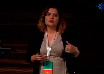 Olga Blanco en el II Foro Internacional Suma 2019 sobre Blockchain