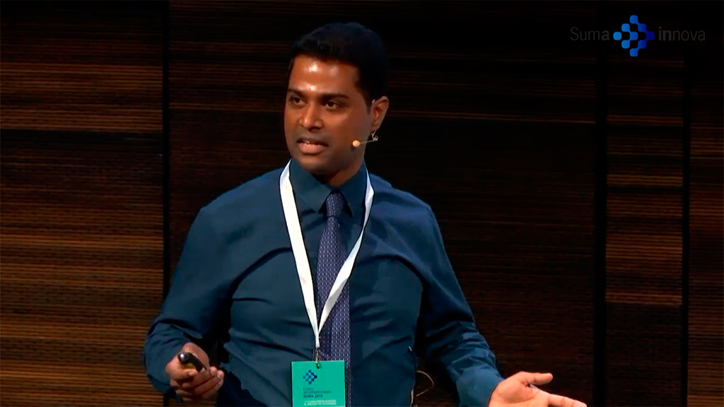 Ramesh Ramadoss en el II Foro Internacional Suma 2019 sobre Blockchain