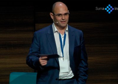 Alejandro Rodríguez (adSalsa) en el Foro Internacional Suma 2018 sobre Blockchain